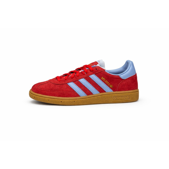 Adidas Shoes - Adidas Handball Spezial W JR3607 Womens 10 Red Suede Light Blue Gum Sneakers
